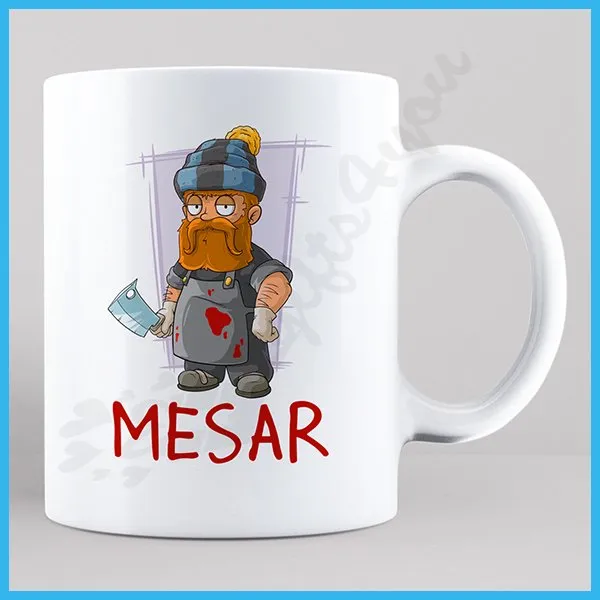 Mesar poklon šolja