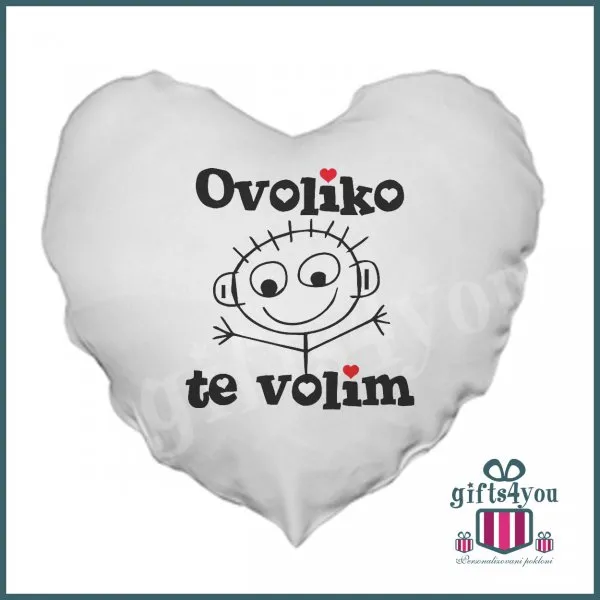 Proizvod Ovoliko te volim Slika
