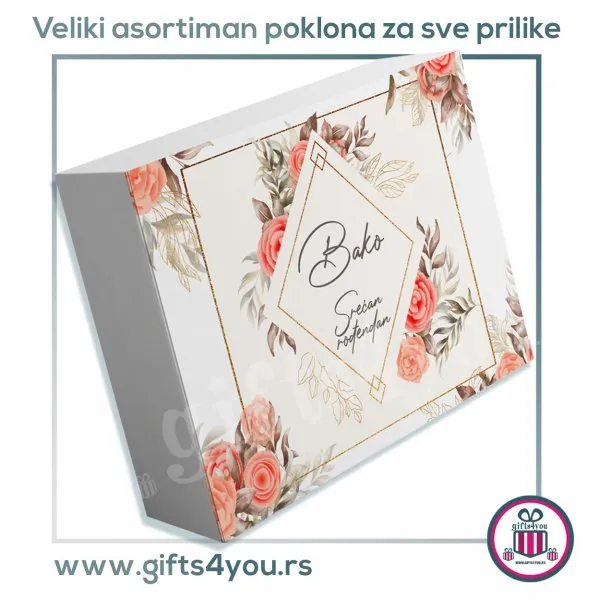Proizvod Personalizovana poklon kutija - Najbolja baka Slika
