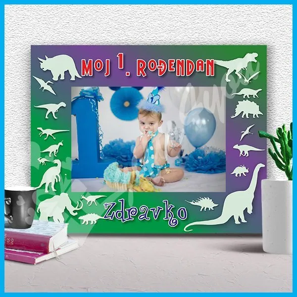 Proizvod Dinosaurusi ram za slike Slika