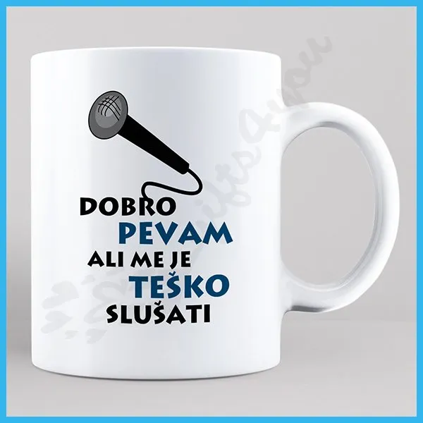 Proizvod Dobro pevam poklon šolja Slika