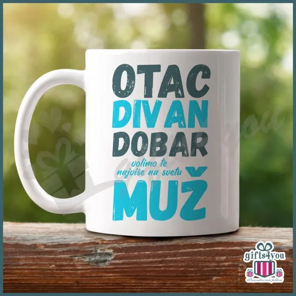 Proizvod Otac divan dobar muž poklon šolja Slika