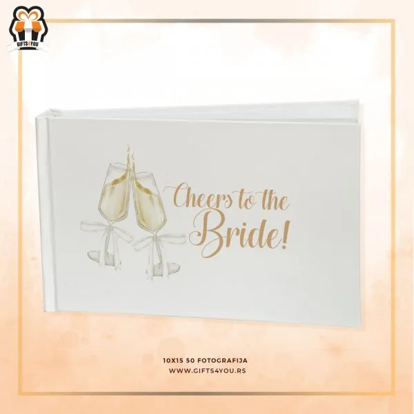Proizvod Foto album 10*15/50 komada : Cheers to the Bride! Slika