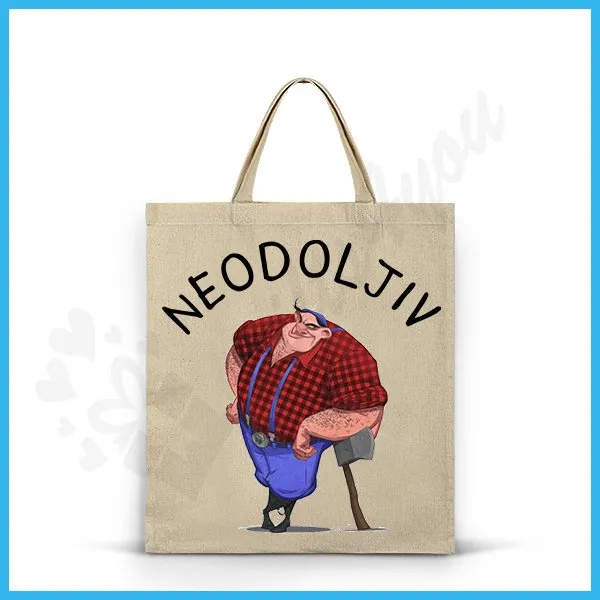Proizvod Neodoljiv pamučna torba Slika