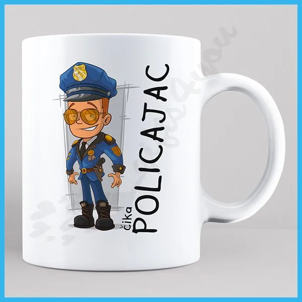 Proizvod Čika policajac poklon šolja Slika